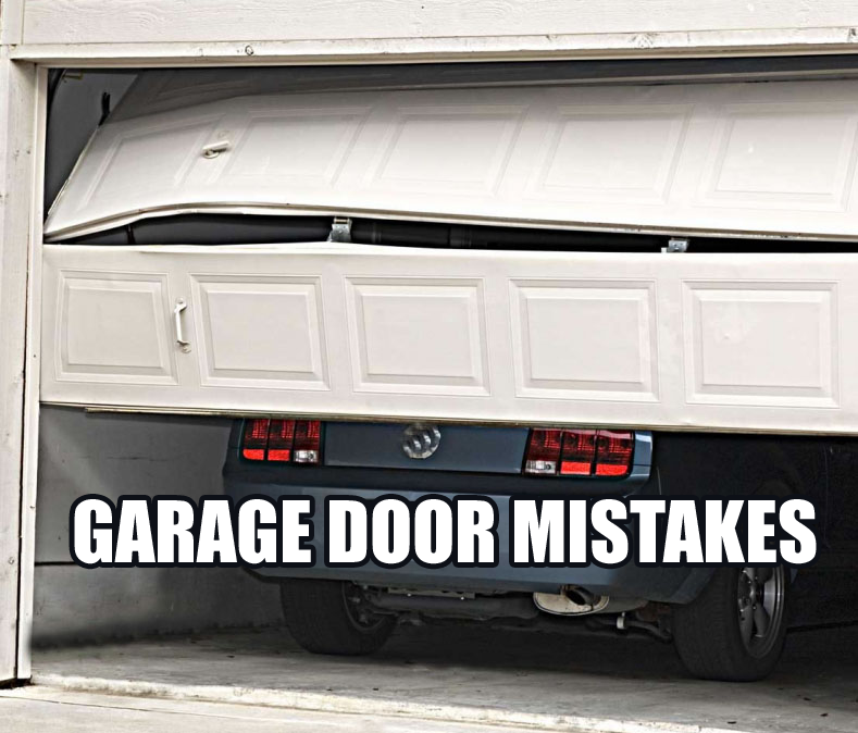 Repair Garage Door Mistakes