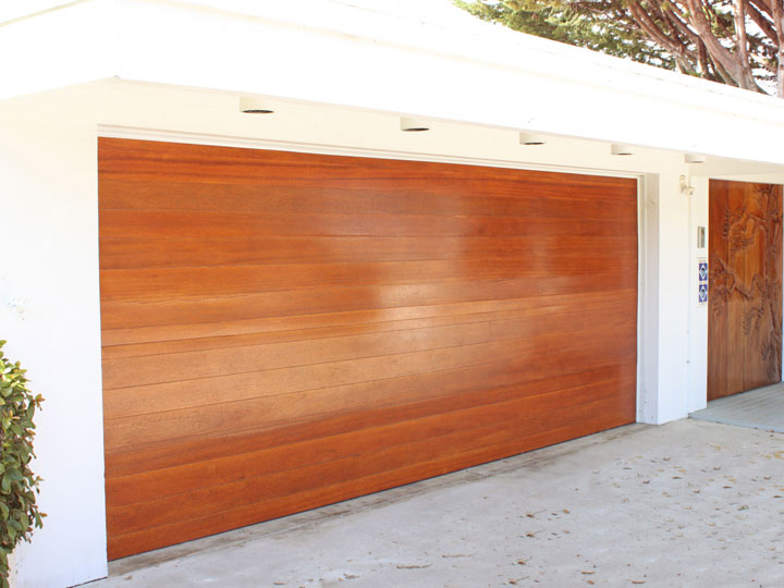 Custom Wooden Garage Door Austin