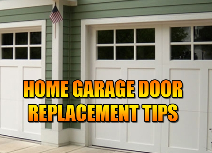 Replace Home Garage Door and Opener