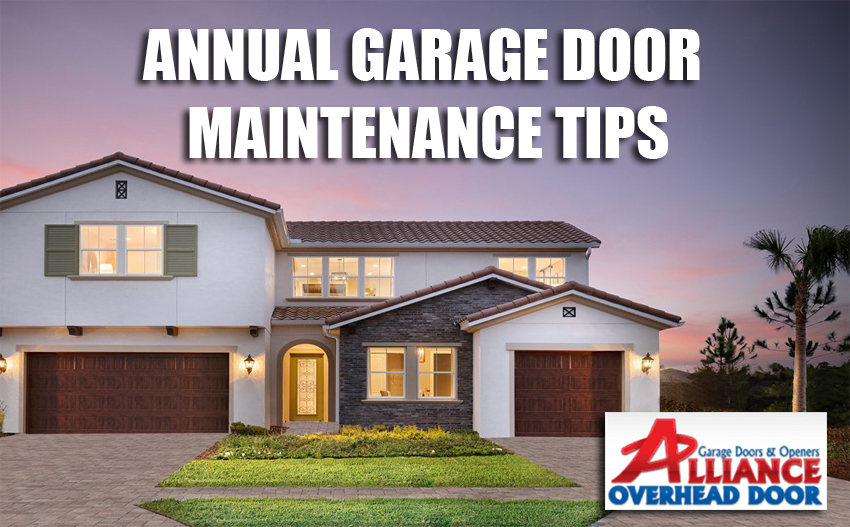 Annual Garage Door Maintenance Austin