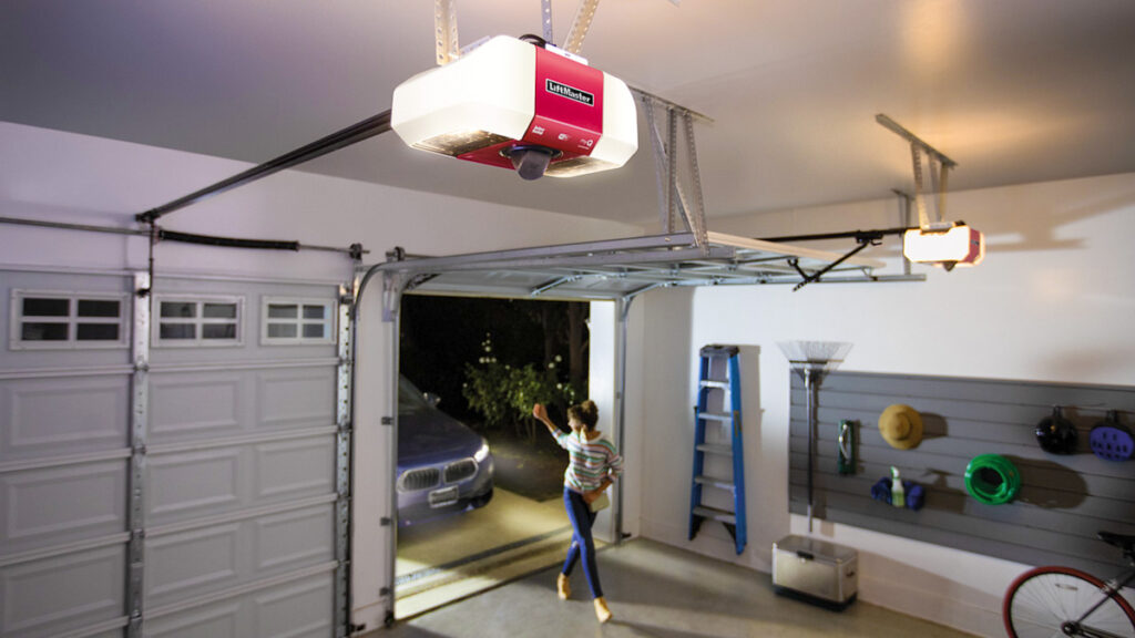 Install New Overhead Garage Door Opener Austin Texas