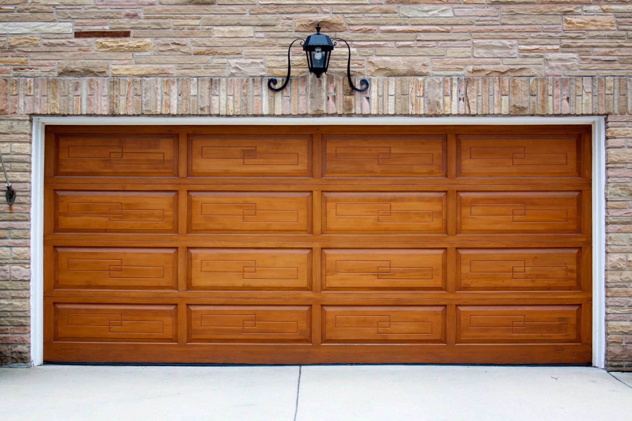 New Wood Garage Door Installation Austin