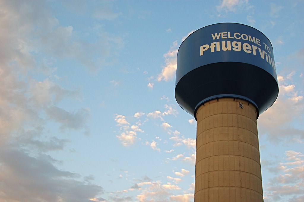 Pflugerville water tower